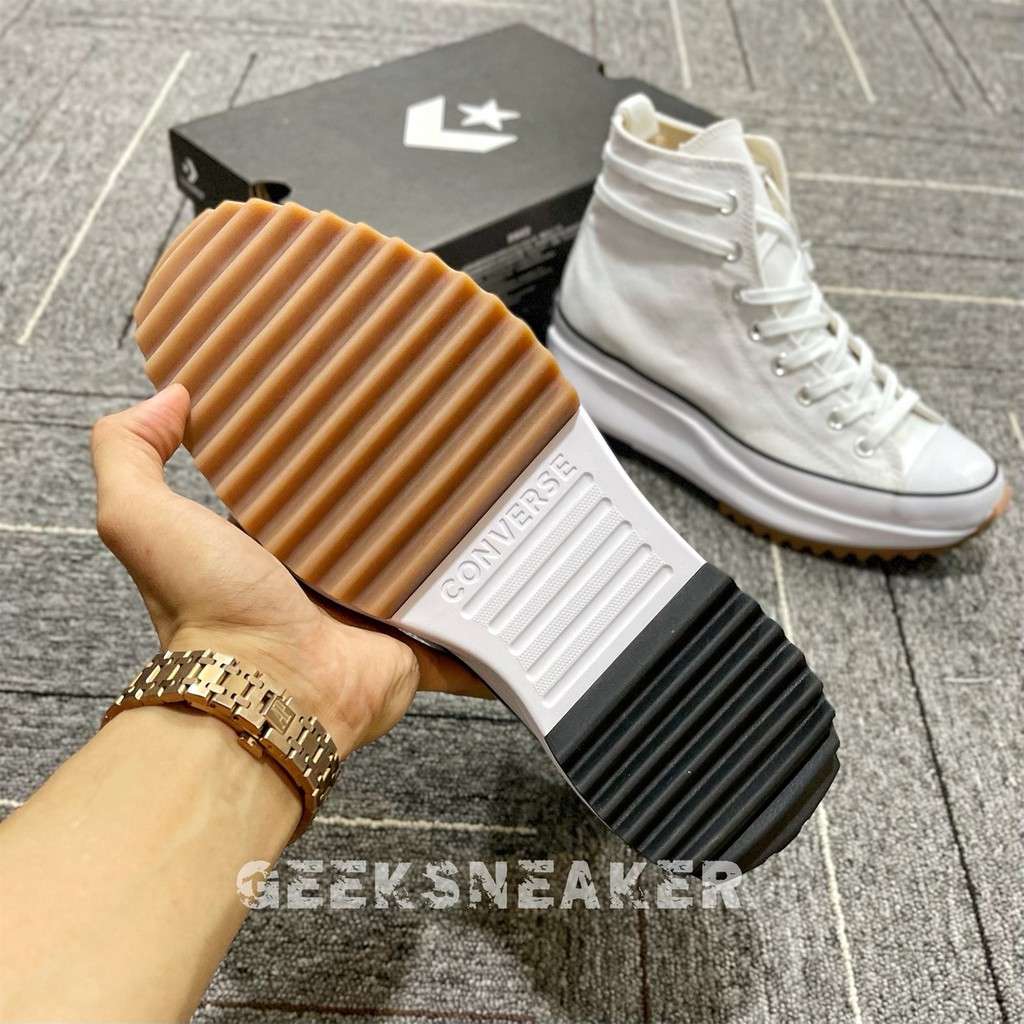 [GeekSneaker] Giày Cvs [White/Black] Run Star  Hike JW Anderson White - Sneaker Cổ Cao Màu Trắng | BigBuy360 - bigbuy360.vn