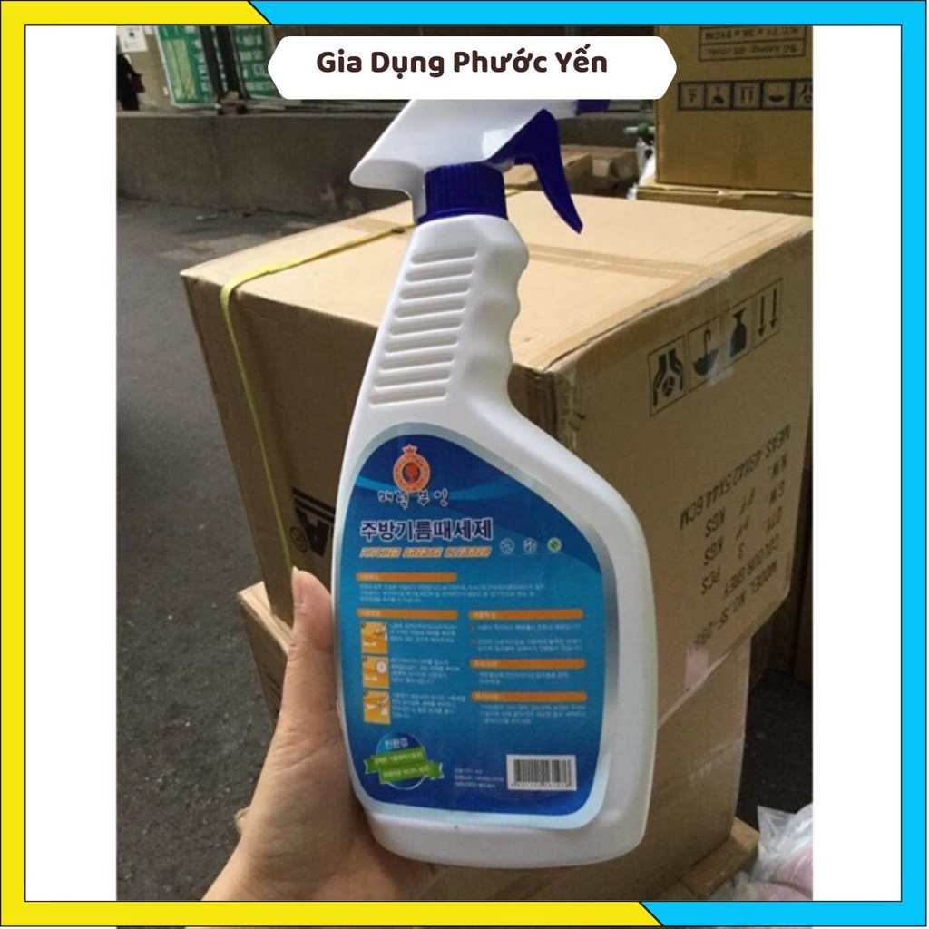 Chai xịt tẩy rửa đa năng siêu sạch Hàn Quốc