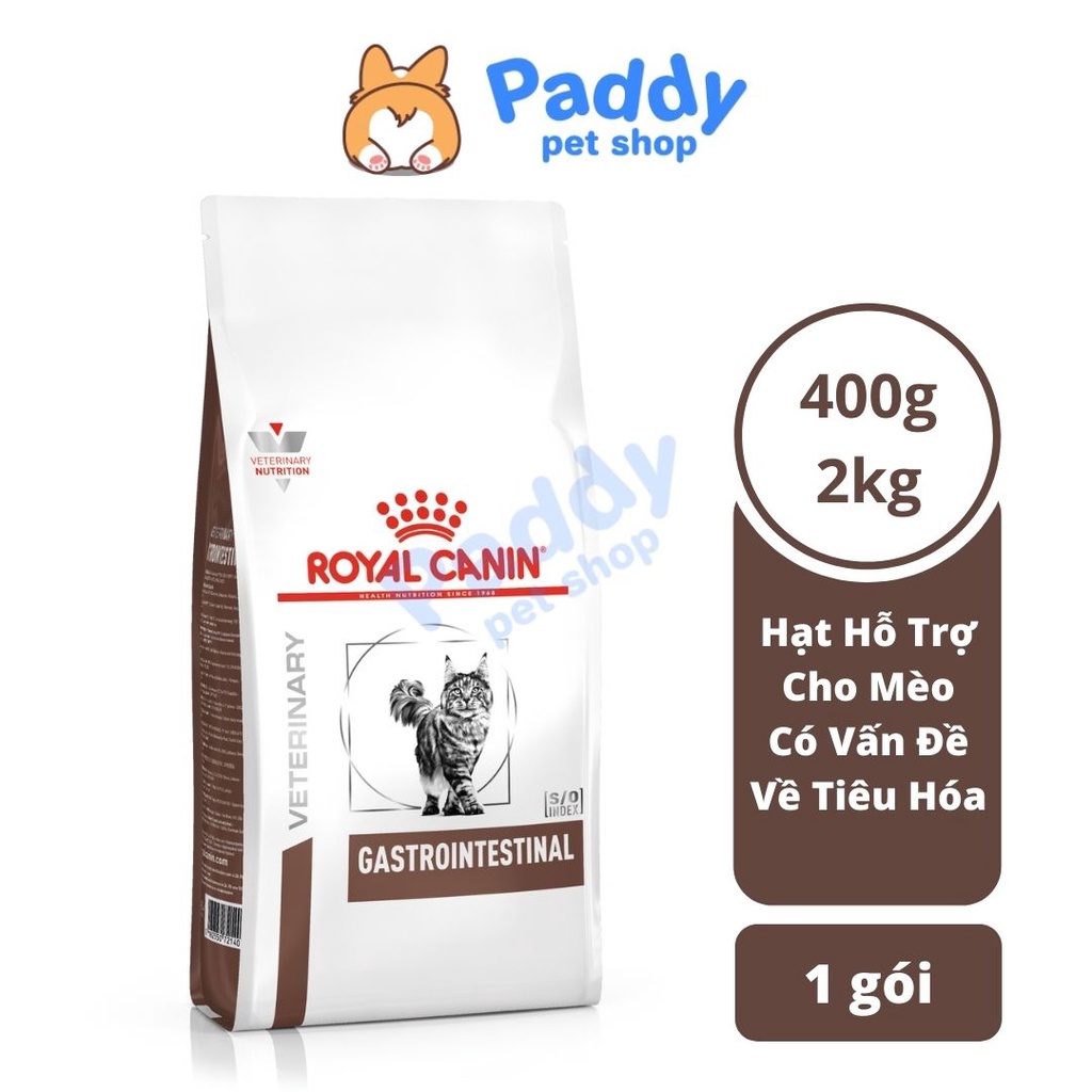 Hạt Royal Canin Gastrointestinal Hỗ Trợ Hệ Tiêu Hóa Cho Mèo