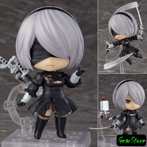 (SẴN) MÔ HÌNH Nhân Vật NieR trong Automata 2B (YoRHa No.2 Type ) 1475 Q mode FIGMA FIGURE