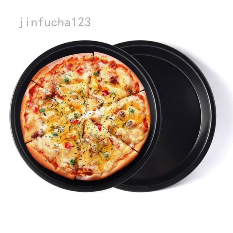 Khay Nướng Bánh Pizza Chống Dính Hình Tròn 6 Inch 8 Inch Tiện Lợi