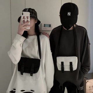 Túi đeo chéo ulzzang size nhỏ (có sẵn, hình thật)