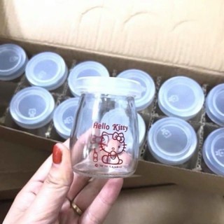 Set 12 hủ thủy tinh làm yogurt