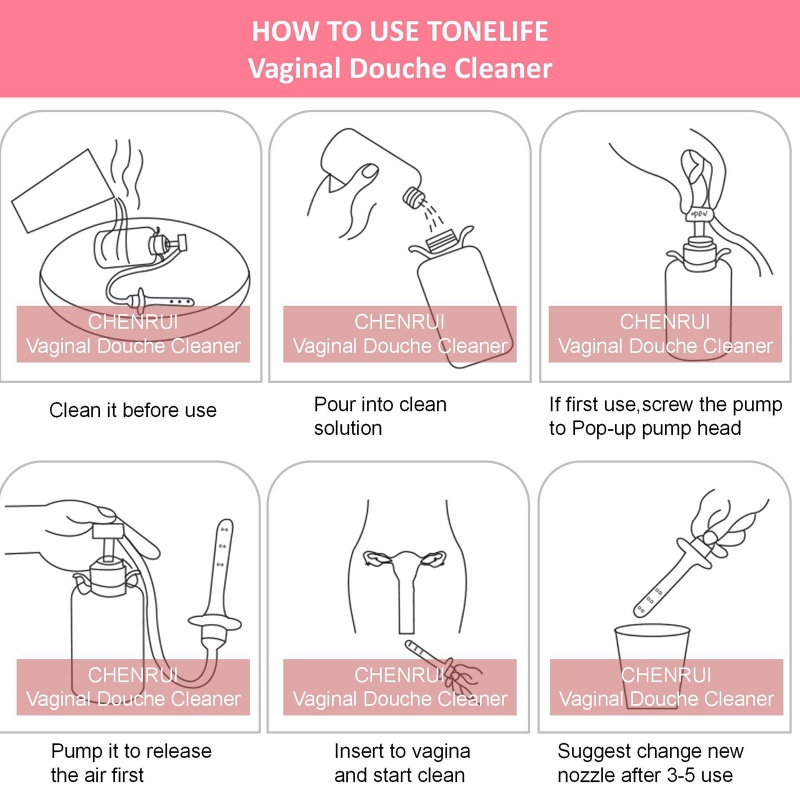 Hệ Thống Làm Sạch Vùng Kín Tái Sử Dụng Tiện Lợi Cho Nữ