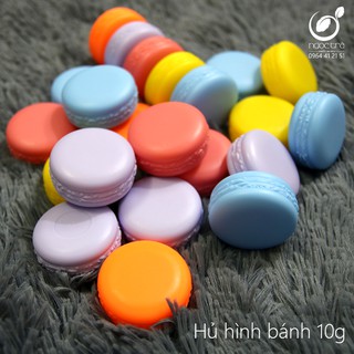 10c Hủ chiết mỹ phẩm, son môi hình Bánh 10gram