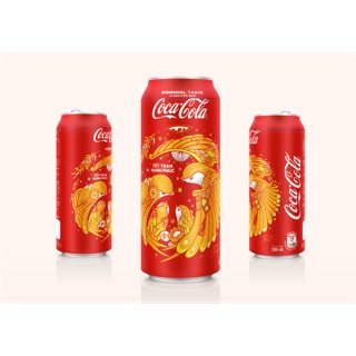 Nước ngọt Coca Cola xuân lon cao 330ml