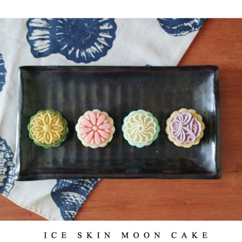 Set 6 Khuôn Tạo Hình Bánh Trung Thu 150g