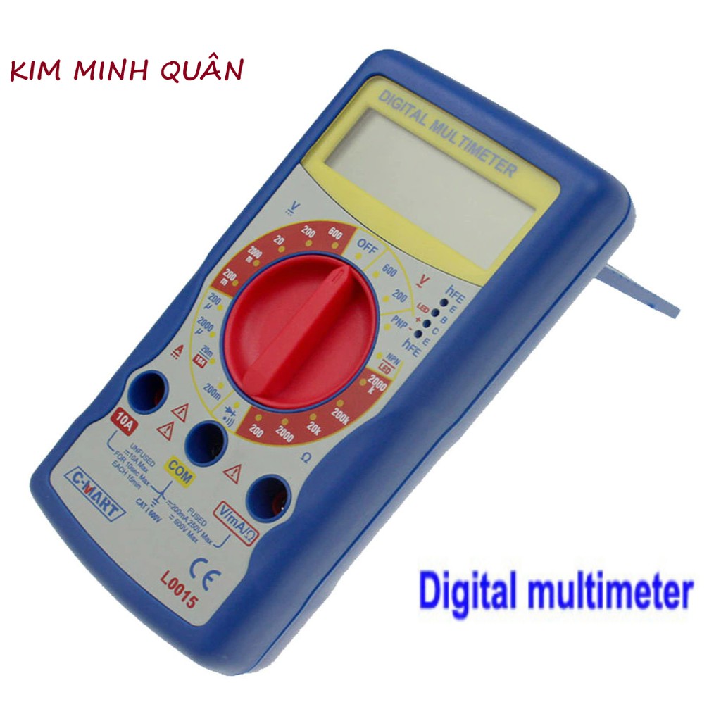 Đồng Hồ Đo Điện VOM L0015 CMART