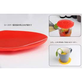 Bộ dụng cụ hãm trà Silicon KM-1350 hàng Nhật