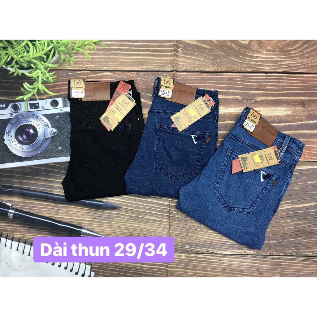 Quần jeans nam co giãn Big size ống suông QN235