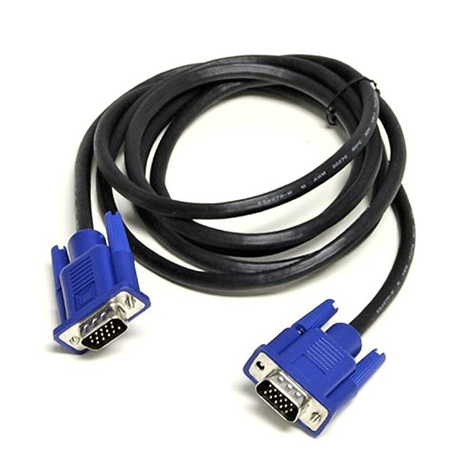 Cáp VGA 1.5m chất lượng cao High Speed dành cho màn hình và máy chiếu (Đen) | BigBuy360 - bigbuy360.vn