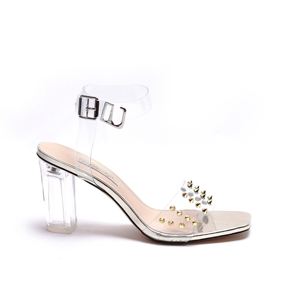 Giày sandal gót trong Merly
