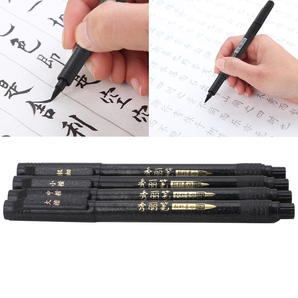 Bút cọ viết thư pháp phong cách Nhật Bản
