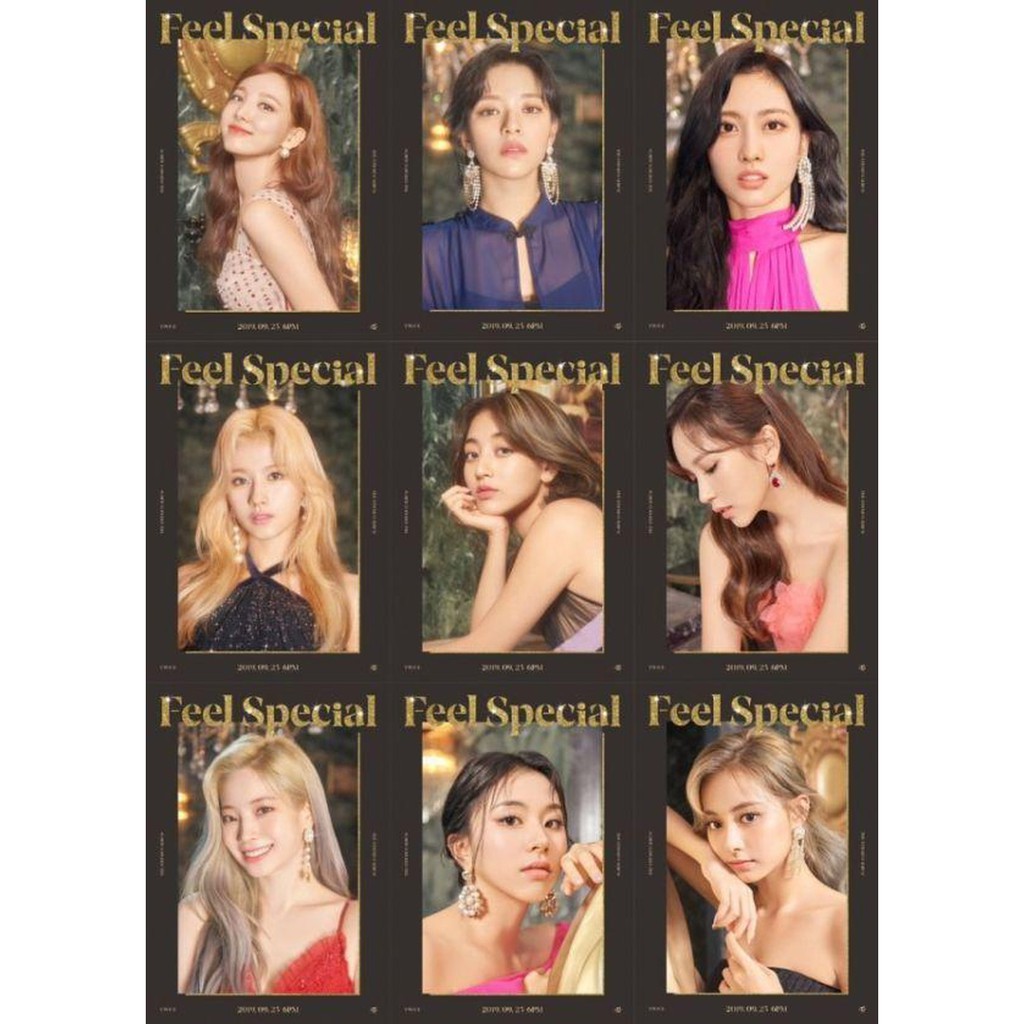 Bộ ảnh nhóm TWICE trong album "Feel Special"