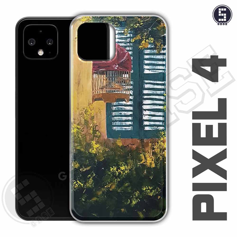 Ốp điện thoại Google Pixel 4 Dẻo Chống Shock Nhiều Mẫu Tuyển Tập 12 Phố Cổ Sơn Dầu A603-CL12