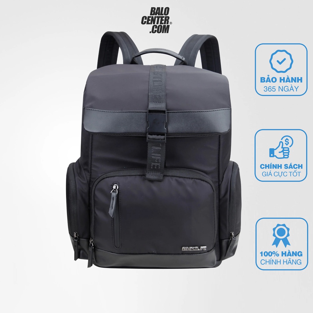 Balo Nắp Cài Thời Trang BESTLIFE Elegant - Vừa Laptop 14inch, Thích hợp Đi Học, Đi Làm, Đi Chơi