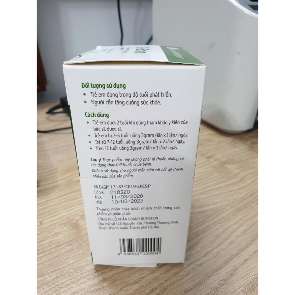 CỐM TRÍ NÃO  G- BRAIN_Bổ sung DHA và các Vitamin hỗ trợ phát triển não bộ, tăng cường sức đề kháng