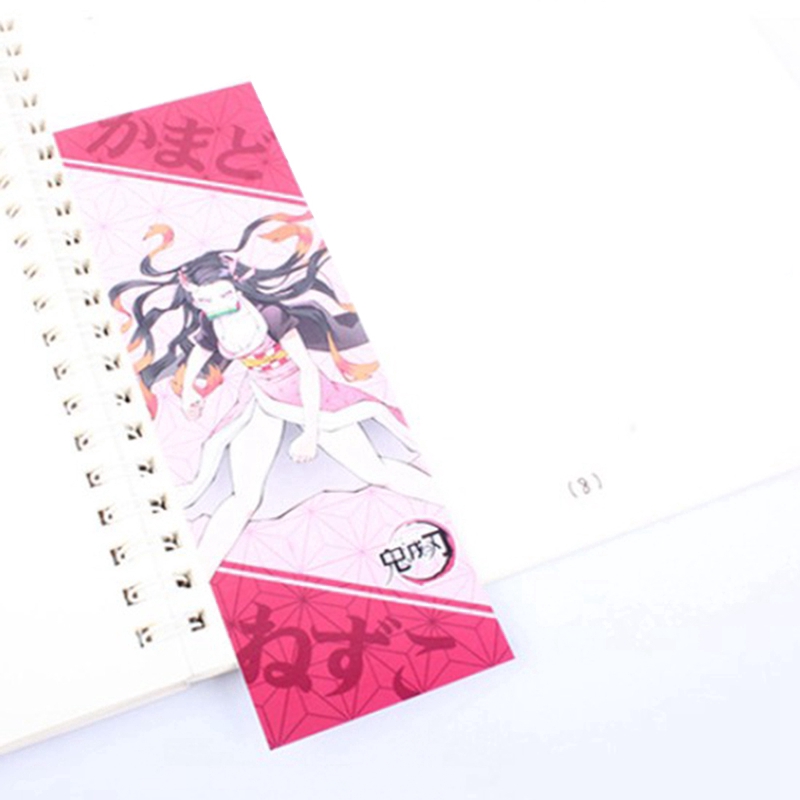 Set 10 thẻ đánh dấu trang sách Hatsune Ghoul Hanako Jun thế giới khác nhau hoạt hình sáng tạo