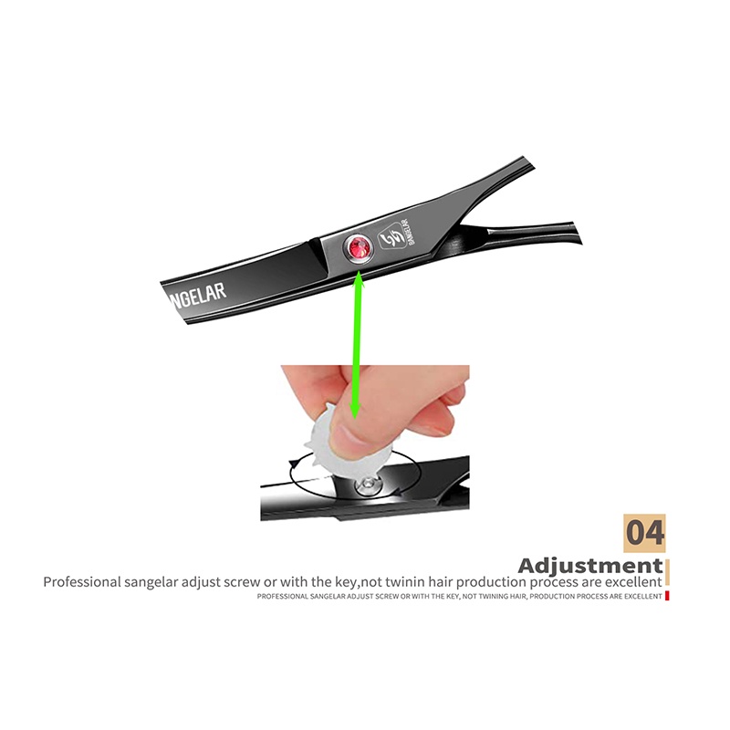 Sangelar Kéo Cắt Tỉa Lông Thú Cưng 8 inch Tiện Dụng