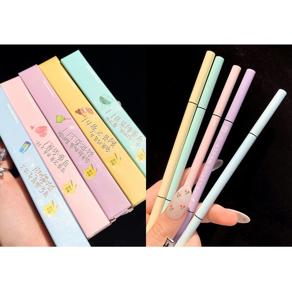 Chì Kẻ Mày Xixi 15mm Chống Thấm Nước Tiện Lợi Lâu Trôi Với 5 Màu Bắt Mắt Tùy Chọn