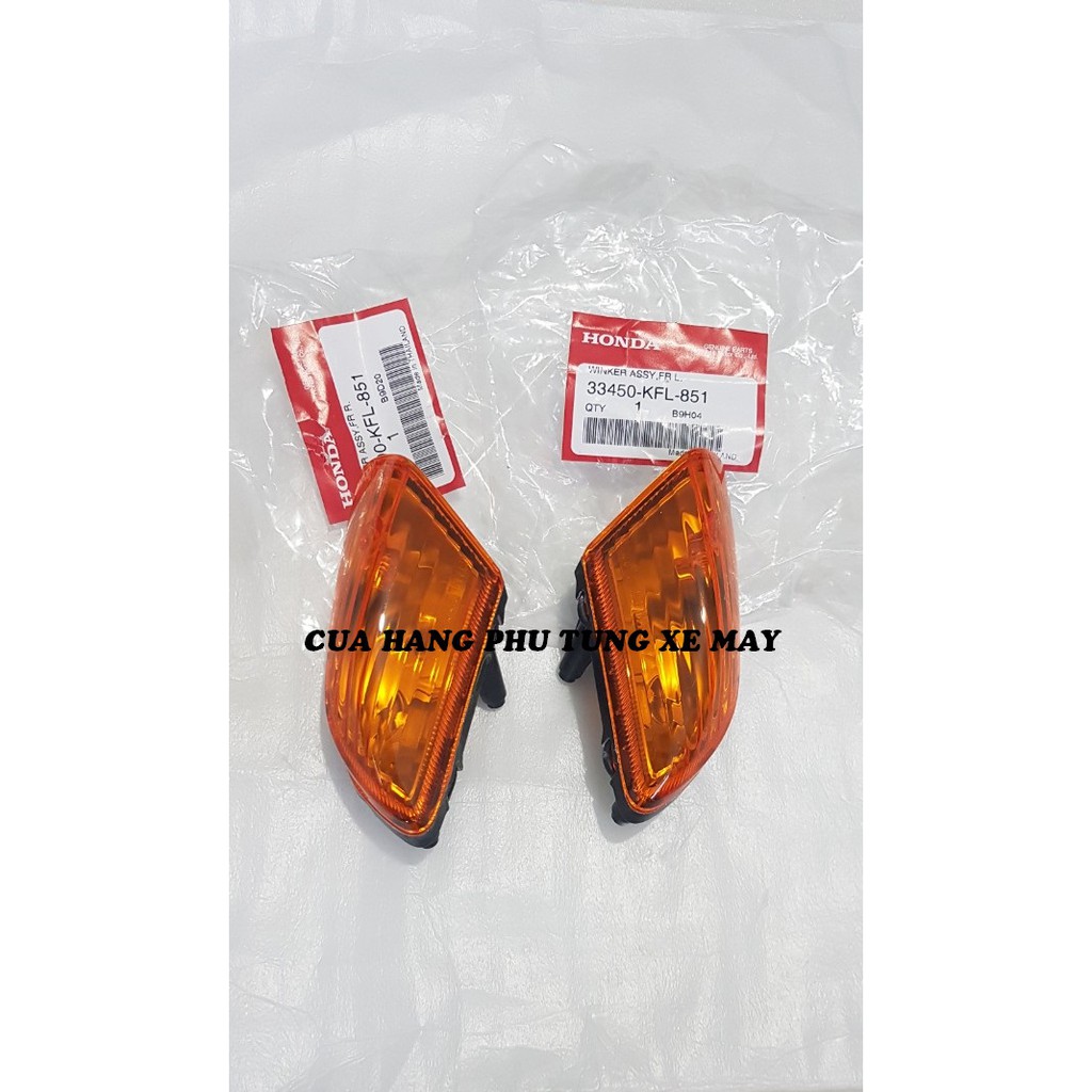 Đèn xi nhan trước cho xe Wave 110 Thái hàng zin - 1 cặp