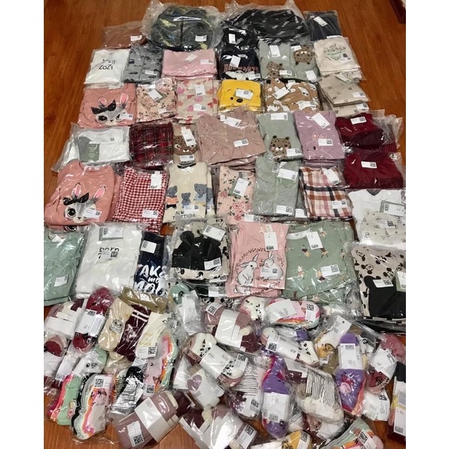 Set bé trai born in 2021 mẫu mới gồm 3 chi tiết săn sale US size 6-9m