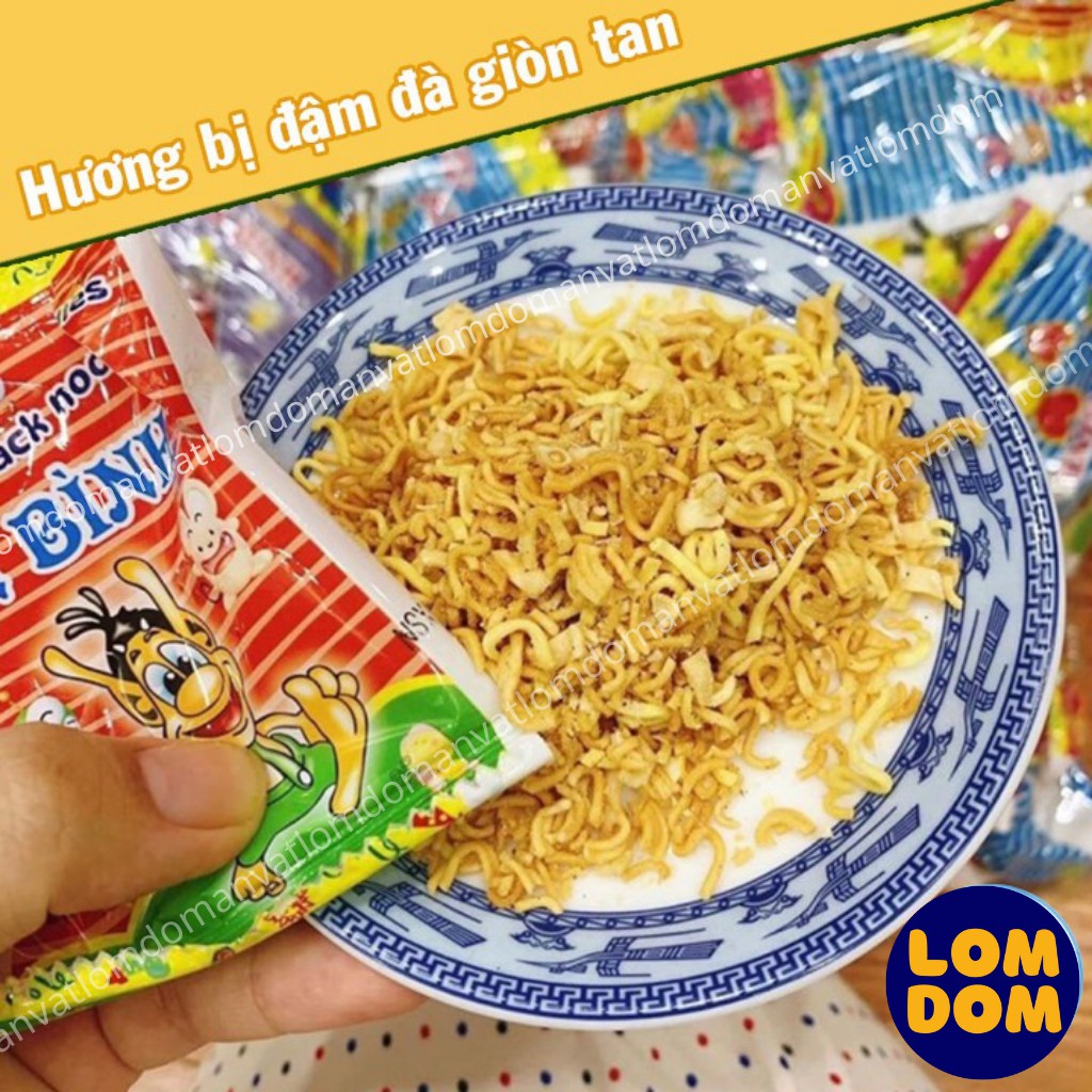 (Quà tặng ngẫu nhiên) Gói Mì Tôm Trẻ Em An Bình Hương Vị Thơm Ngon LomDom foods MTTE