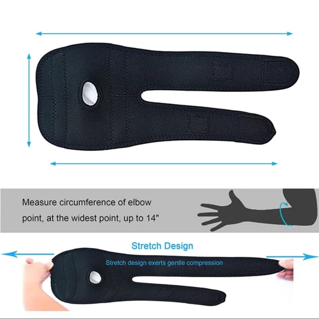 Đai bảo vệ khuỷu tay, có 2 lò xo trợ lực, chính hãng Ortho  DKT1