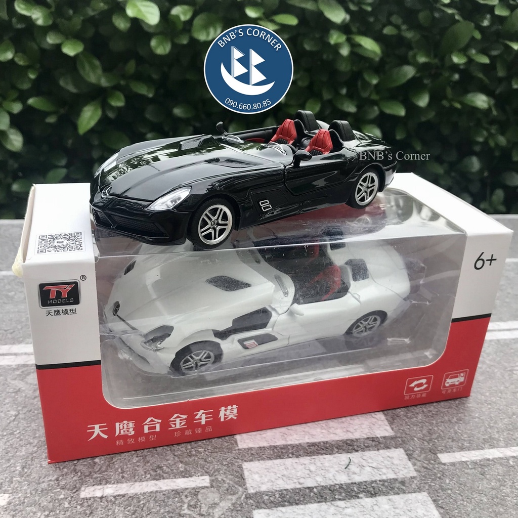 Mô hình xe 1:32 Mercedes-Benz SLR Stirling Moss