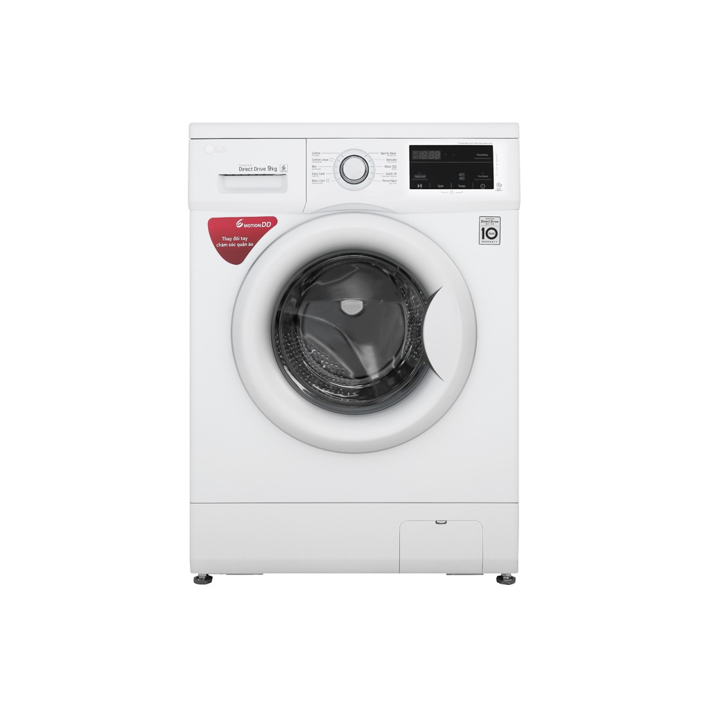 Máy giặt LG lồng ngang 9kg ( trắng ) FM1209N6W