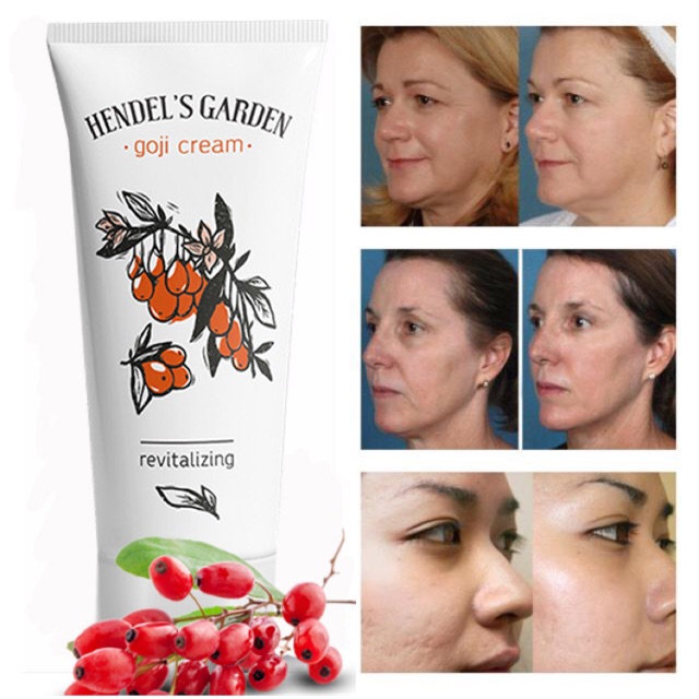 kem chống lão hoá chống nhăn chảy xệ goji hendel's garden nội địa nga