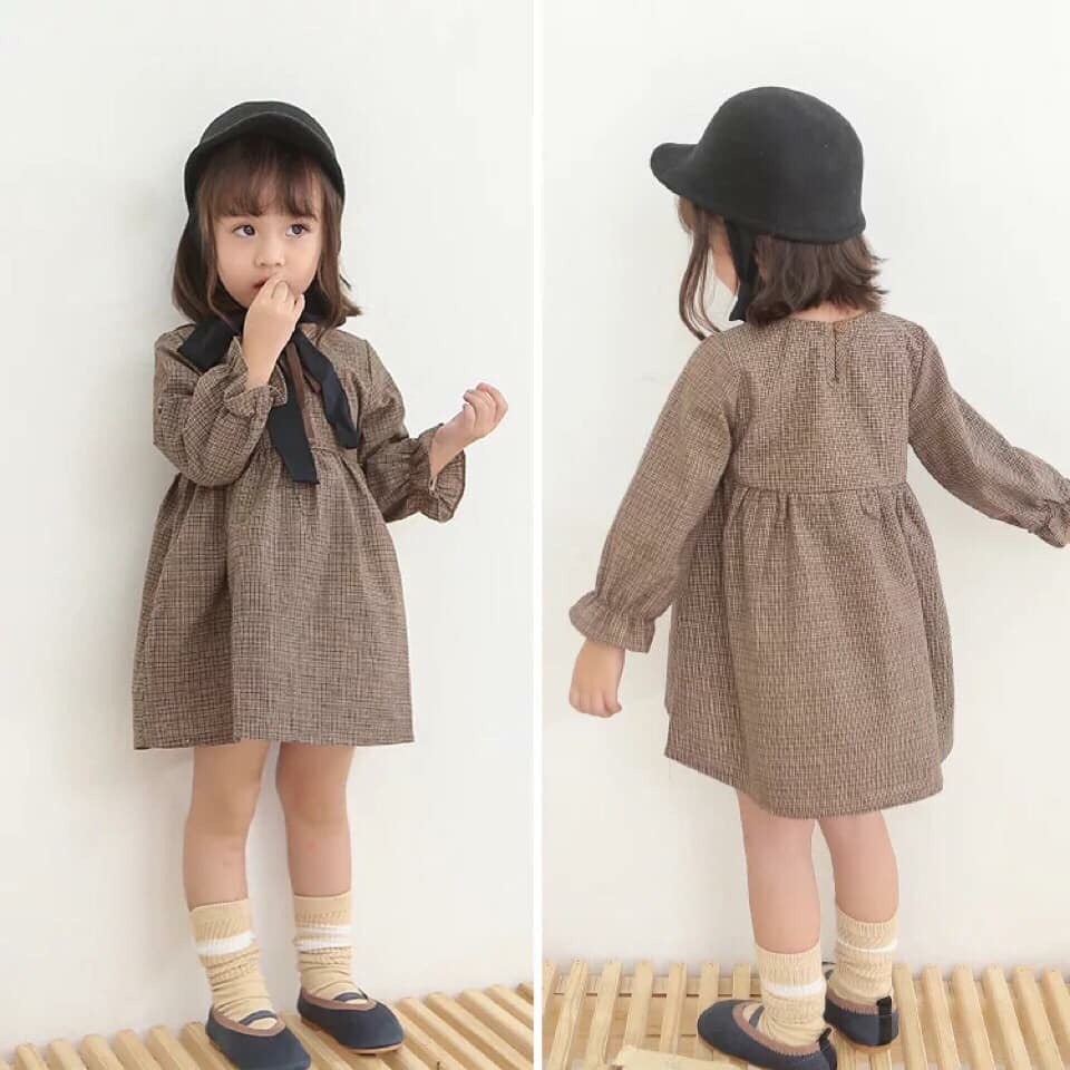 đầm vintage cho bé