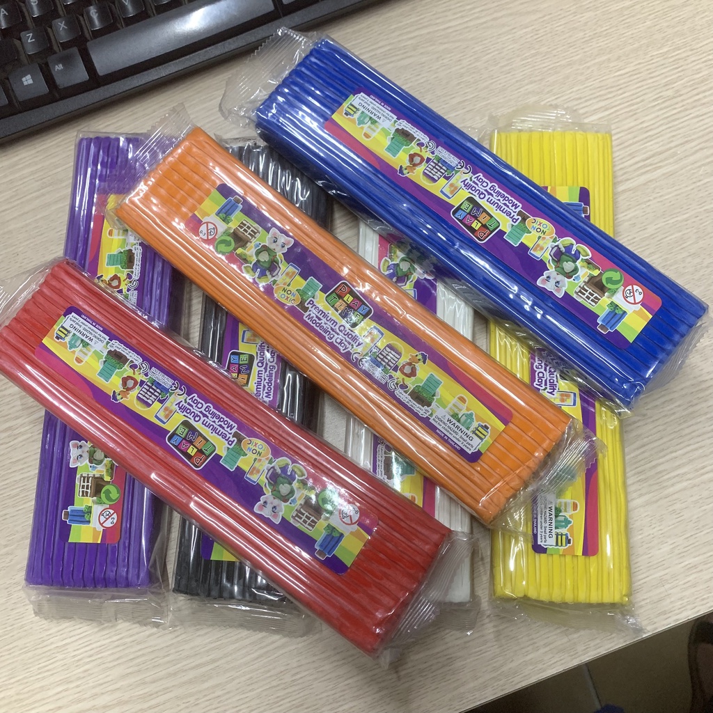 Đất nặn cân gói 500g Playtime nhiều màu sắc