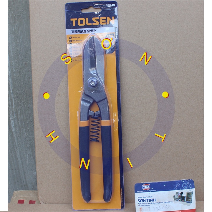 KỀM Kéo cắt tôn TOLSEN TINSMAN'S SNIP 10” / 250MM 30030