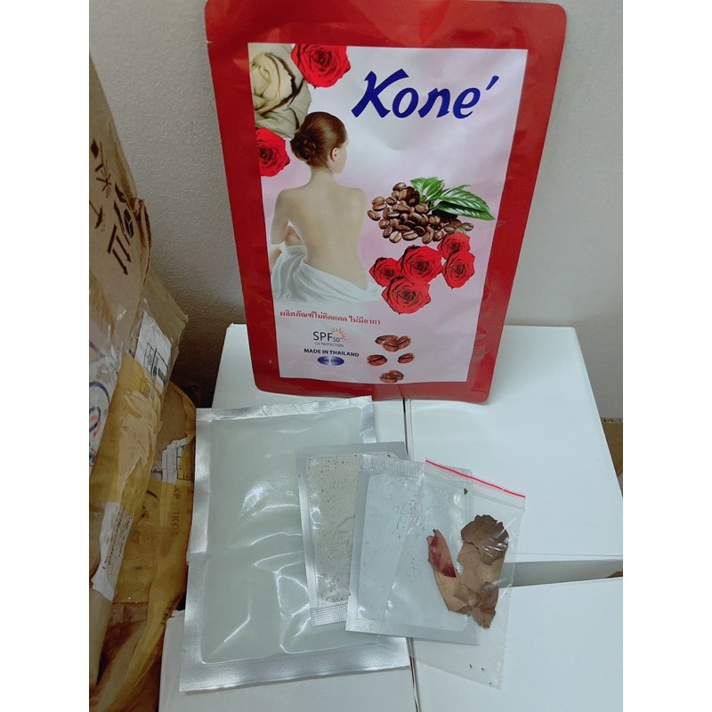 tắm dưỡng trắng kone’ hương hoa của thái lan