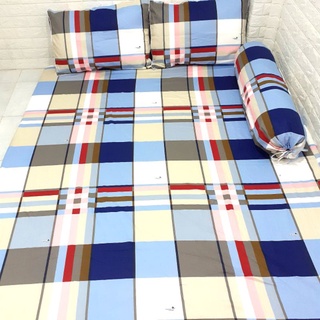 BỘ DRAP COTTON THẮNG LỢI [ 4 MÓN : 1 GA TRẢI GIƯỜNG, 2 VỎ GỐI NẰM, 1 VỎ GỐI ÔM ].