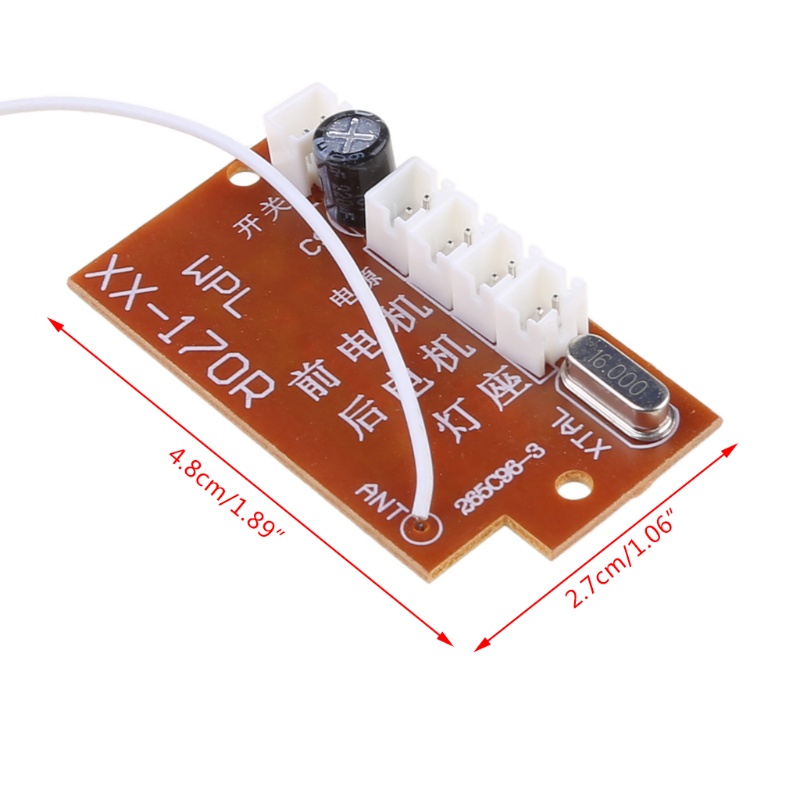 Bảng Mạch Nhận Tín Hiệu Chính Cho Xe Điều Khiển Từ Xa 1 / 16 Wpl B-1 / B-24 / C-14 / C-24 / B-16