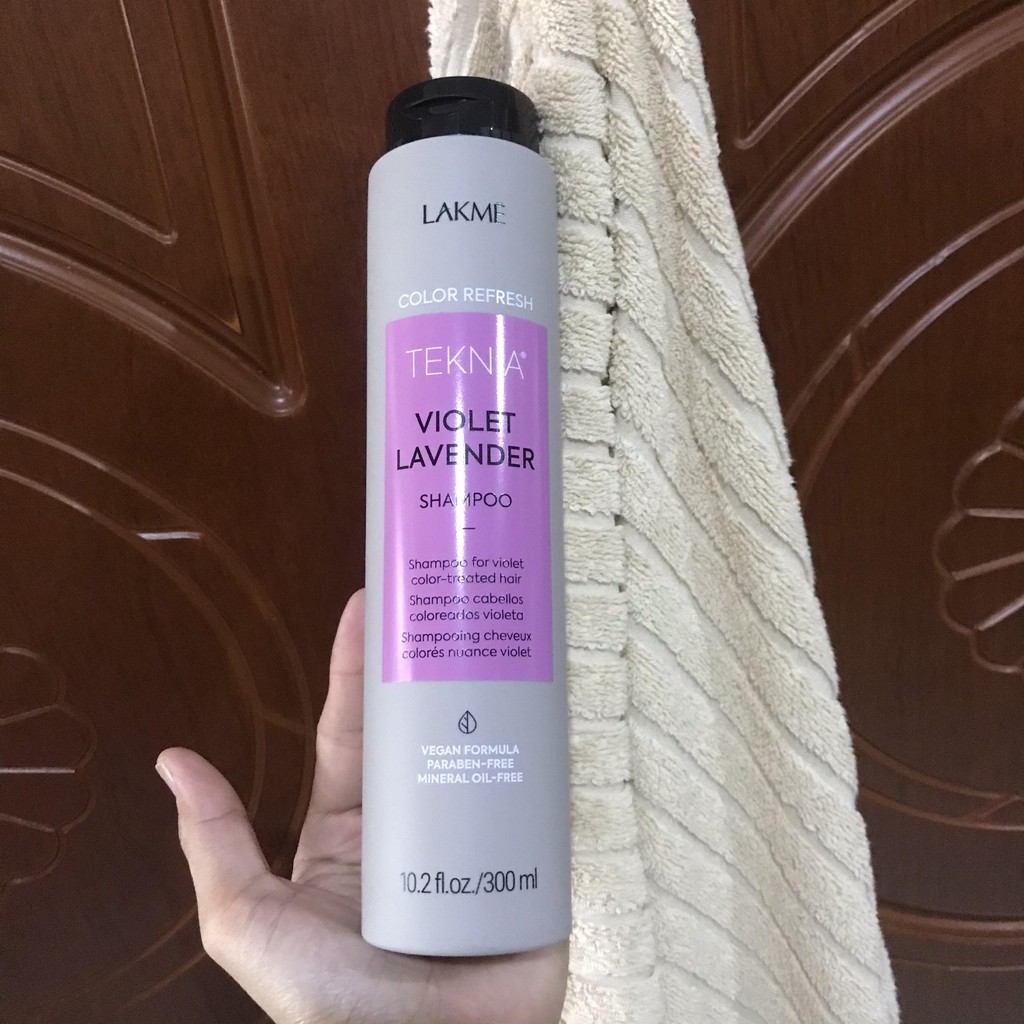 [LAKME_TÂY_BAN_NHA] DẦU GỘI DƯỠNG MÀU TÓC NHUỘM (MÀU TÍM) LAKME TEKNIA VIOLET SHAMPOO