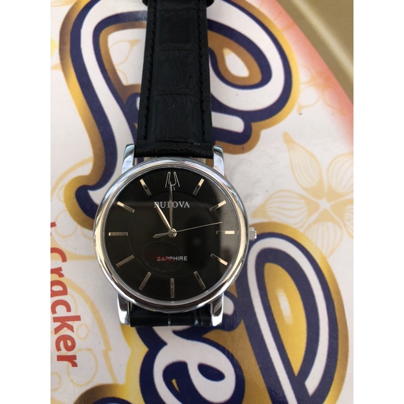 Đồng hồ Nam Bulova, dây da