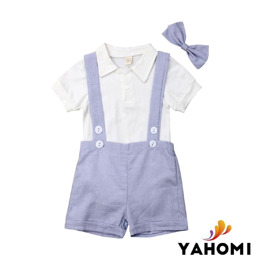 Bộ 3 Món Đồ Vest Thời Trang Mùa Hè Cho Bé Trai