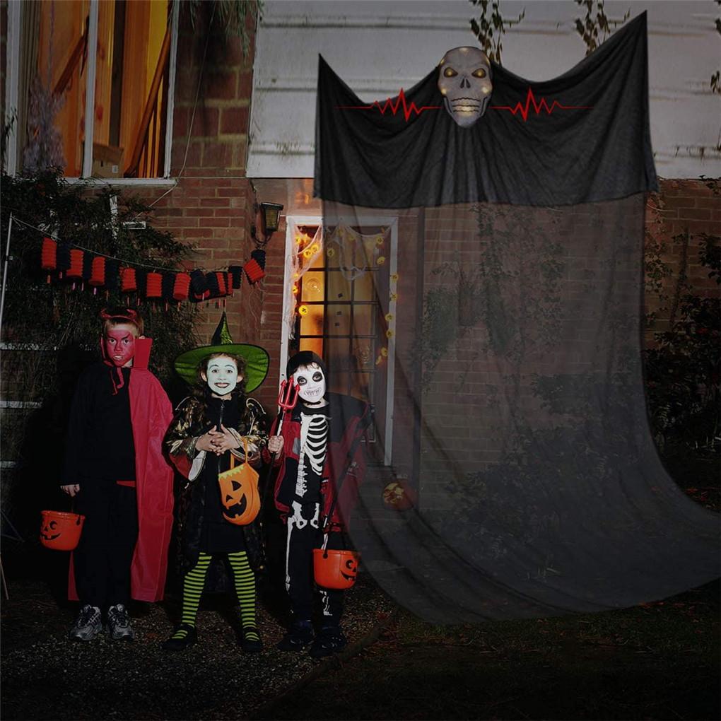 Bộ Xương Bay Trang Trí Halloween Có Âm Thanh