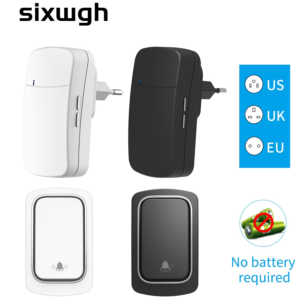 Chuông cửa không dây Chuông cửa không thấm nước Không cần pin 38 Âm nhạc