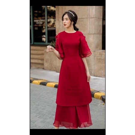 Áo dài cánh tiên, kiểu cách tân siêu xinh | BigBuy360 - bigbuy360.vn