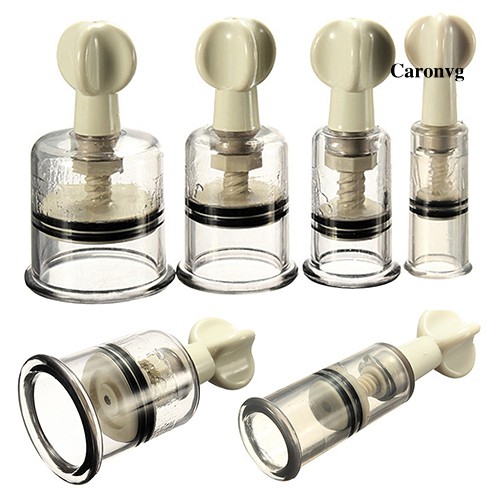 Cốc hút giác hơi Caronvg đầu vặn làm từ nhựa mát xa cơ thể thoải mái
