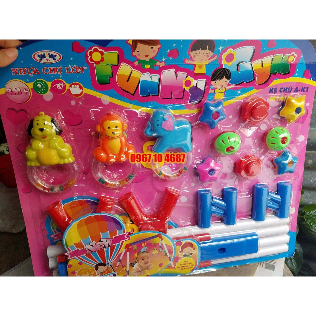 Kệ chữ A K1 Nhựa Chợ Lớn Việt Nam - Đồ chơi vận động cho bé sơ sinh