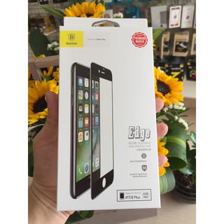 Kính cường lực full màn cho iPhone 7 Plus/iPhone 8 Plus - hiệu Baseus