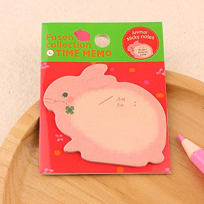 Giấy note mini hình thú ngộ nghĩnh - Sticker - Ghi chú nhanh - 8.0 x 5.5 cm