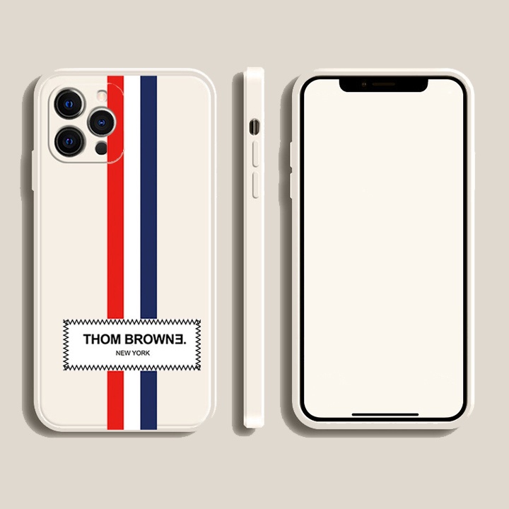 Ốp lưng IPhone White Thom-Browne Cạnh vuông 6/6s/6Plus/6sPlus/7/8/7Plus/8Plus/x/xs/xr/xsmax/11/12/13/14/Pro/Plus/ProMa