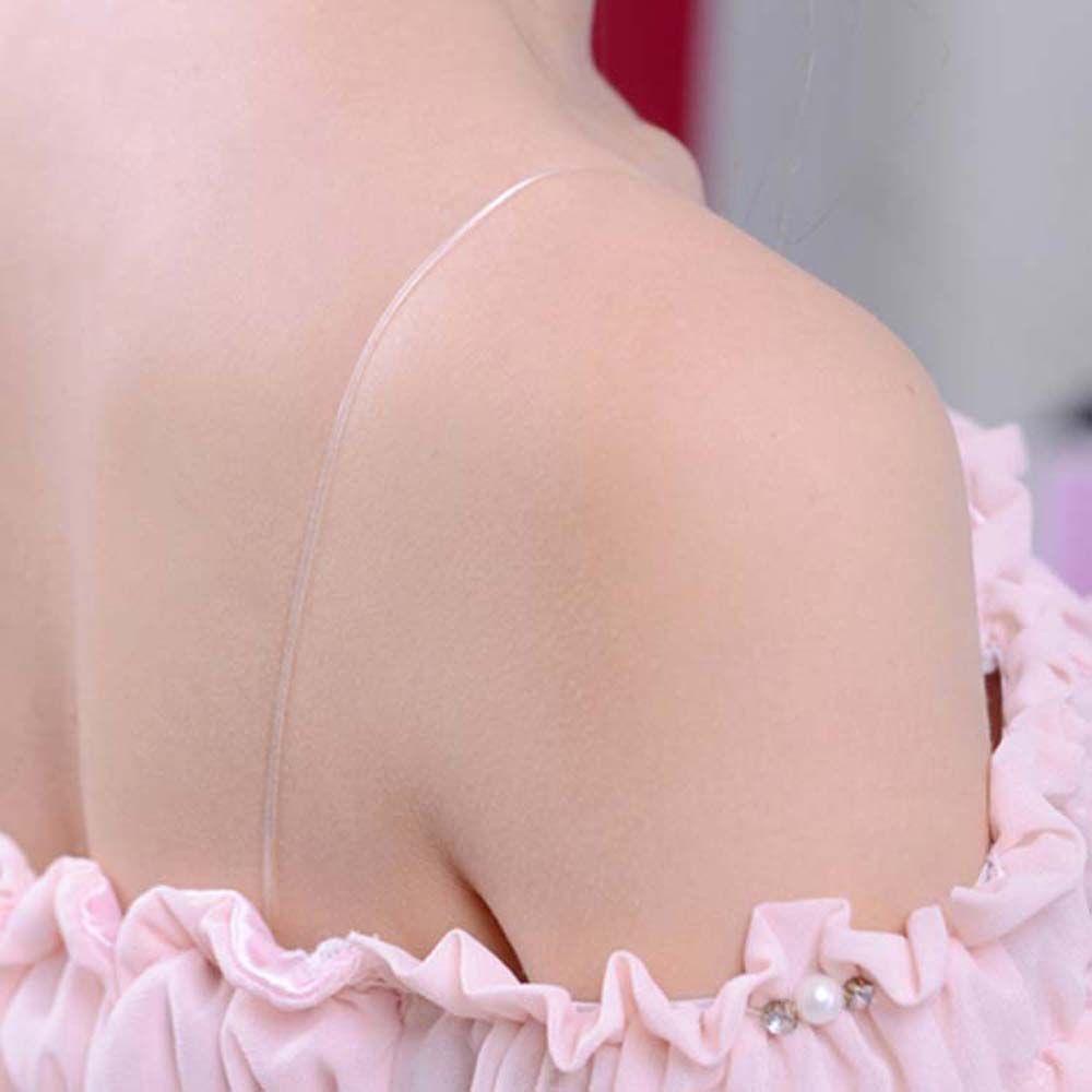 Dây Áo Ngực Trong Suốt 1mm Co Giãn Không Trượt Có Thể Điều Chỉnh