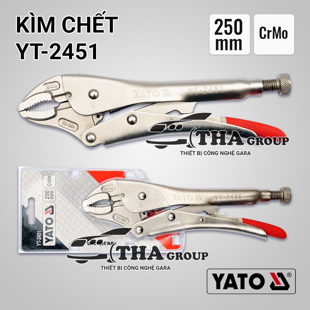 KÌM CHẾT 5&quot; 125MM YATO YT-2449/2450/2451